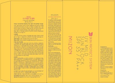 Image Of Carton (Uv Mild Sun Block Carton)